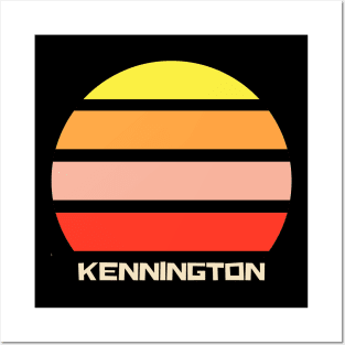 Kennington Vintage Sunset Posters and Art